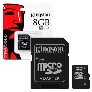 Kingston Memory Card Micro SDHC 8GB Class 10 คิงส์ตัน SD card เมมโมรี่การ์ด SDการ์ด