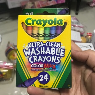 สีเทียน Crayola  สีไร้สาร Nontoxic ปลอดภัยสำหรับเด็กคะ