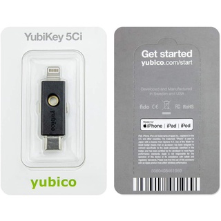 YubiKey 5Ci FIDO U2F FIDO2 Yubico Security Key 2FA