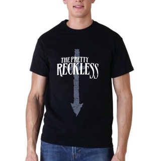 เสื้อยืด พิมพ์ลายโลโก้ Pretty Reckless