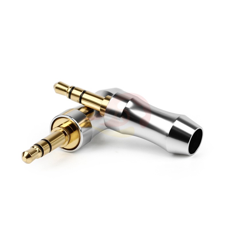 แจ๊ค 3.5มม. 3 ขั้ว ชุบทอง stereo plug gold plated