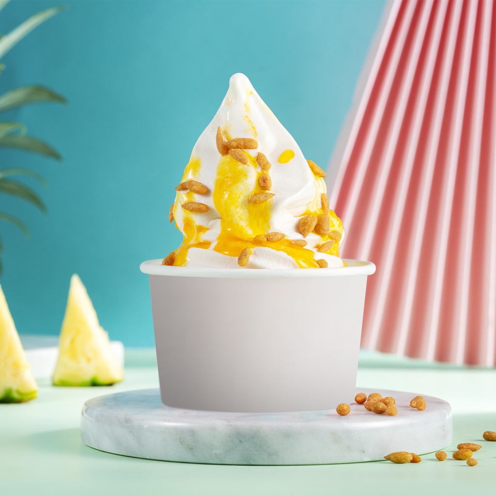 Paper Cups Ice Cream Bowl Snack Bowls Disposable Dessert Treat ...