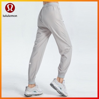 Lululemon  กางเกงโยคะ ทรงหลวม ใส่สบาย พร้อมกระเป๋า 8805