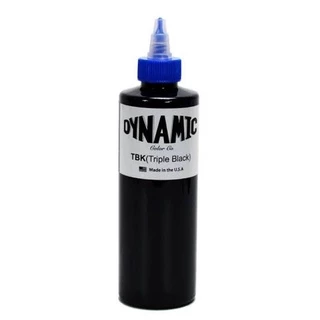 หมึกสัก สีดำที่สุด Triple Black (TBK) แท้ สีดำ Black (BLK) สีขาว (WD) ของแท้ Dynamic 1,2,4 & 8 OZ