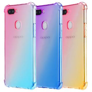 เคส Case OPPO A54 A74 A94 A53 A92 A52 A12 A31 A91 A9 A5 2020 A5S A7 A3S A1K F9 Realme C21 C20 Case Soft TPU Phone Cover