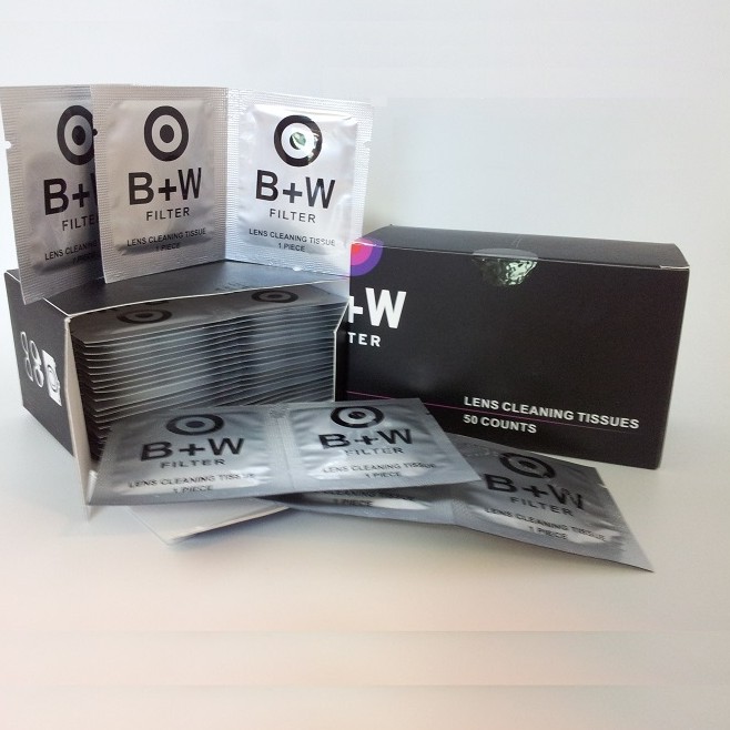 B+W เลนส์ CLEANING TISSUES WIPES