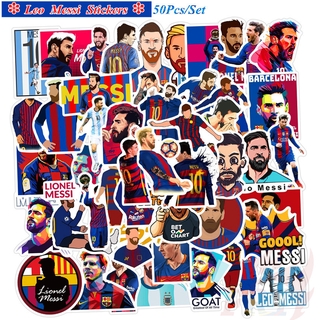 ❉ Leo Messi Series 01 - Famous Football Sports Player Superstar สติ๊กเกอร์ ❉ 50Pcs/Set Fans Collection Waterproof DIY Fashion Decals Doodle สติ๊กเกอร์
