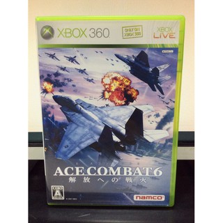 แผ่นแท้ [Xbox 360] Ace Combat 6: Kaihou e no Senka (Japan) (9MN-00002 | 00004) Fires of Liberation