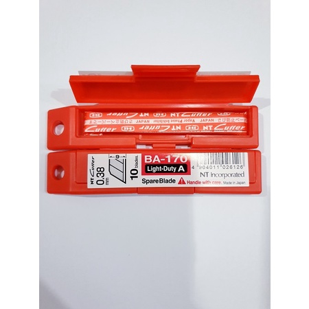 ใบมีดคัตเตอร์ NT Cutter BA170 ยกกล่อง 200 ใบ แพ็คกิ้งใหม่ แท้ชัวร์ พร้อมส่ง - รูปที่ 3