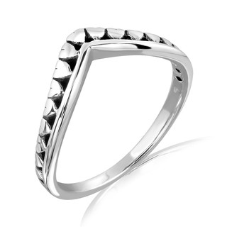 MachuSilver แหวนเงินแท้ 925 Sterling Silver แหวนมงกุฏเสริมโชค (สองสี) พร้อมถุงกำมะหยี่