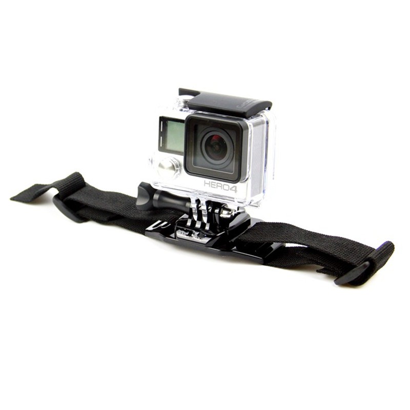 Vented Helmet Strap Mount for GoPro Adjustable Strap with Basic Mount