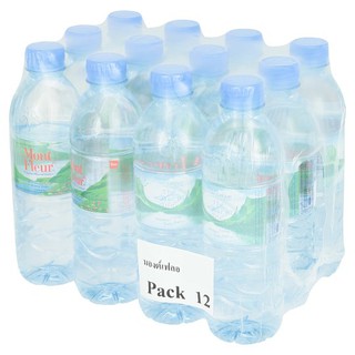 มองต์เฟลอ น้ำแร่ธรรมชาติ น้ำดื่ม ขนาด 500ml ยกแพ็ค 12ขวด MONT FLEUR MINERAL DRINKING WATER