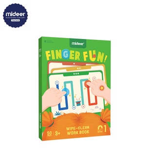 Mideer 3+ ลากเส้นด้วยนิ้วแสนสนุก  FINGER FUN MD2111