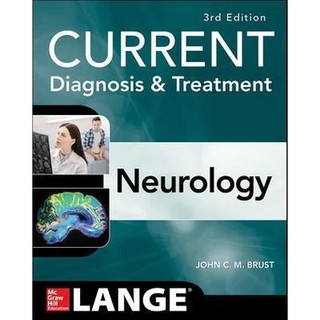 CURRENT Diagnosis &amp; Treatment Neurology, 3ed - ISBN 9781260288599