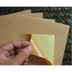 VINTAGE COLOR KRAFT PAPER DECAL (หนังวัว) A4 (100 แผ่น / แพ็ค) - สติ๊กเกอร์ DECAL