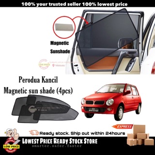 Perodua Kancil ม่านบังแดดแม่เหล็ก (4 ชิ้น)