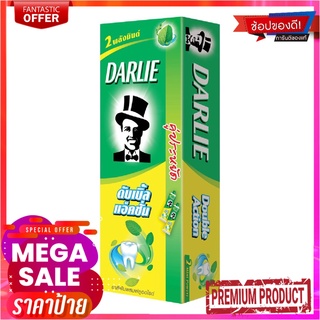 ดาร์ลี่ ยาสีฟัน สูตรดับเบิ้ล แอ็คชั่น ขนาด 170 กรัม แพ็คคู่Darlie Toothpaste 170 g Twin Pack