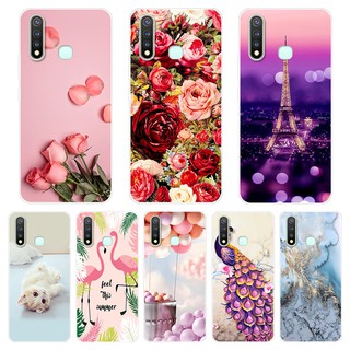 เคสโทรศัพท์มือถือ วัสดุ TPU ป้องกันรอย สำหรับ Vivo Y15 Y12 Y15 Y17 Y19 Y83 Y95