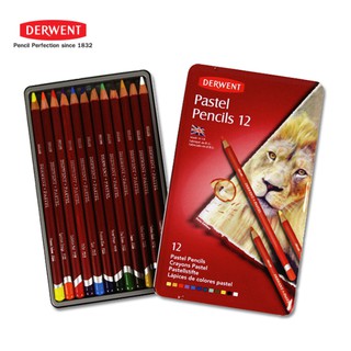 สีไม้ชอล์ค DERWENT 12 สีและ 24สี