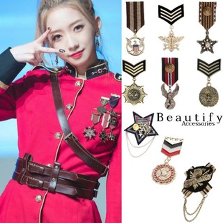 👩‍✈️👮พร้อมส่ง!! เข็มกลัดเกียรติยศประดับตกแต่งเสื้อคลอสเพลย์