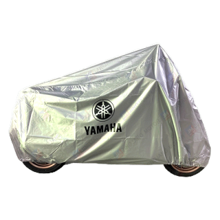 YAMAHA ผ้าคลุมรถ แท้ศูนย์ M/C สีเทา 1090x2100x700มม.(เป็นถุงในตัว) FINN, FINO, GT125, GRAND FILANO, QBIX, TTX, FREEGO