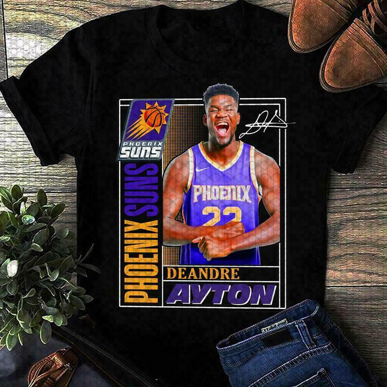 Deanderre Ayton Phoenix Suns Shirt Nba Finals Playoffs Basketball Tee Vintage