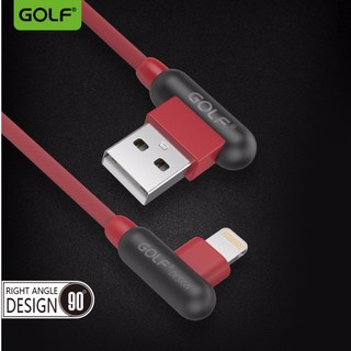 สายชาร์จ Golf รุ่น GC-45 สำหรับ ios/Type-C/Micro usb แบบ 90องศา