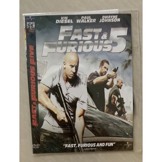 DVD หนังสากล Fast &amp; Furious 5