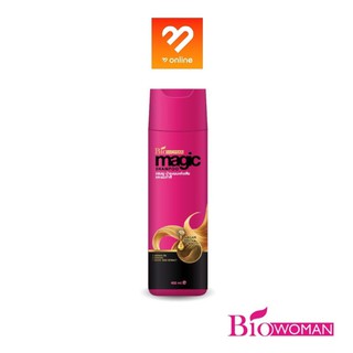 Biowoman Magic Shampoo ไบโอวูเมนส์ เมติค แชมพู ผมเสีย 400 ml. แชมพูสูตรพิเศษเพื่อการบำรุงผม ปกป้อง ฟื้นฟู