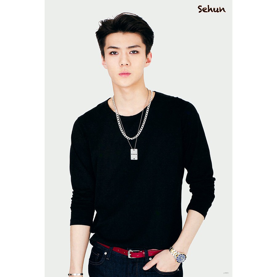 โปสเตอร์ รูปถ่าย บอยแบนด์ เกาหลี EXO 엑소 Sehun 오세훈 POSTER 24"x35" Inch Korea Boy Band K-pop Hip Hop R
