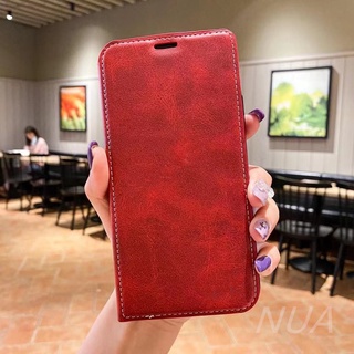 เคสฝาพับ ใส่นามบัตรได้ สำหรับรุ่น Realme Narzo 50i