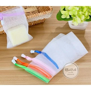 ถุงตาข่ายตีฟอง🌈 สบู่โฟมให้สัมผัส นุ่มละมุน ทำให้คุณรู้สึกผ่อนคลายได้ kp99