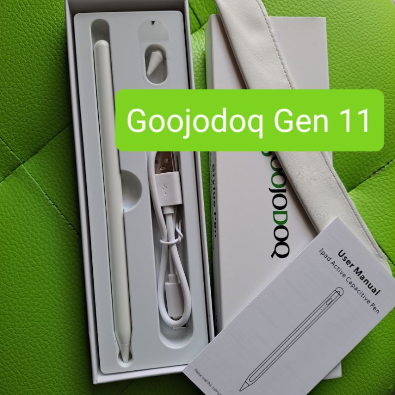 ถูกมาก (พร้อมส่งทันทีจากไทย) Goojodoq stylus 11th 10th gen ปากกาสำหรับ iPad มี plam rejection ปากกา ipad gen8, air4, pro