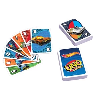 UNO Express Hot Wheels-เกมการ์ดอูโน่ เอกซ์เพรส ฮอตวีล (HMB22)