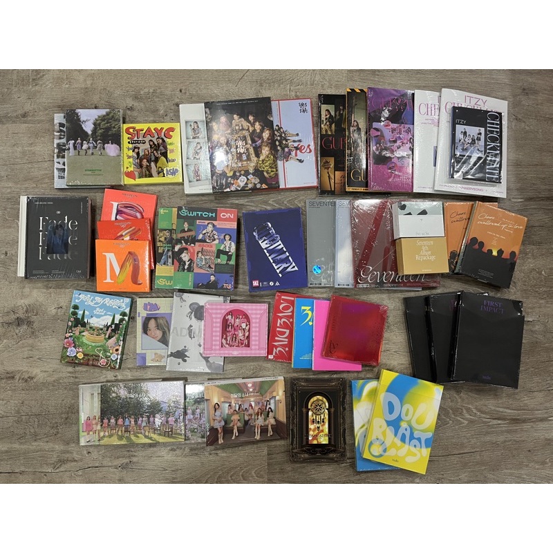 [ALBUM] Kpop อัลบั้มปิดผนึกอย่างเป็นทางการ StayC Han Seungwoo Astro Enhypen Loona Twice Itzy Kep1er 