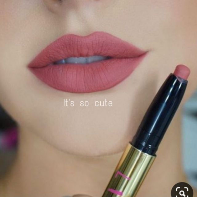 Lipland Matte Lip Crayon สี Kerrina ลิปแลนด์ ลิปสติก ลิป เครยอน เนื้อแมทกำมะหยี่ ทาแล้วปากอิ่มสวย เค