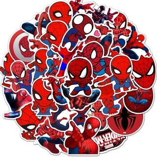 ❉ S.pider-Man Series 02 - M-Cartoon Superhero สติ๊กเกอร์ ❉ 35Pcs/Set DIY Fashion Luggage Laptop Skateboard Doodle Decals สติ๊กเกอร์