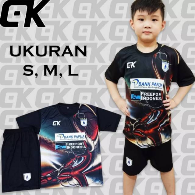 ชุดเสื้อฟุตบอลเด็ก "S~M~L [4-13]TH 031