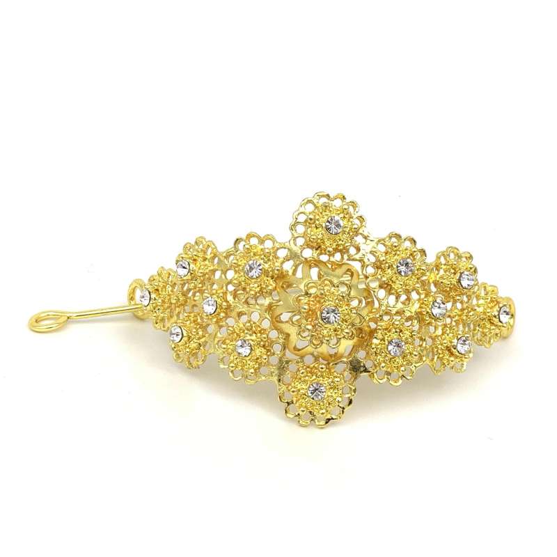 Vintage jewelry เครื่องประดับผม ชุดไทย ปิ่นปักผมออเจ้า สีทองหปิ่นปักผม 1pcs