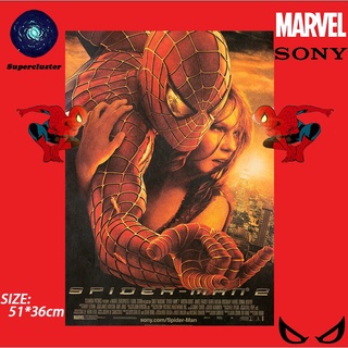 โปสเตอร์ภาพวอลเปเปอร์ Marvel "Amazing Spiderman Ii" 50.5x35 ซม. สําหรับติดตกแต่งผนัง