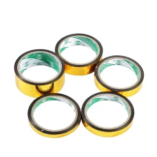 จัดส่งจากประเทศไทยDEALIFY Golden Tape 25m,50m DIY สําหรับตกแต่งเลเซอร์