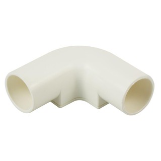 Joints INSPECTION PVC ELBOW CONDUIT FITTING SCG 90-DEGREE 20MM BS WHITE Conduit, accessories Electrical work ข้อต่อ ข้อง