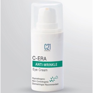 C21 C-era Anti-Wrinkle Eye Cream 15 ml. ครีมลดเลือนริ้วรอย ใต้ตา