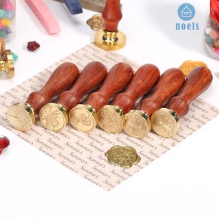 ☂Noel☤Retro DIY Sealing Wax Dandelion Fire Painting Envelope Wedding Palace Stamp