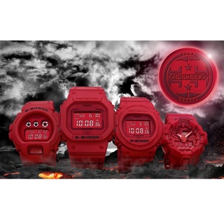 นาฬิกา G shock 35th Anniversary RED OUT COLLECTION แฟชั่นสุดฮอตราคาประหยัด แถมฟรีผ้าเช็ด พร้อมเซ็ทเวลา