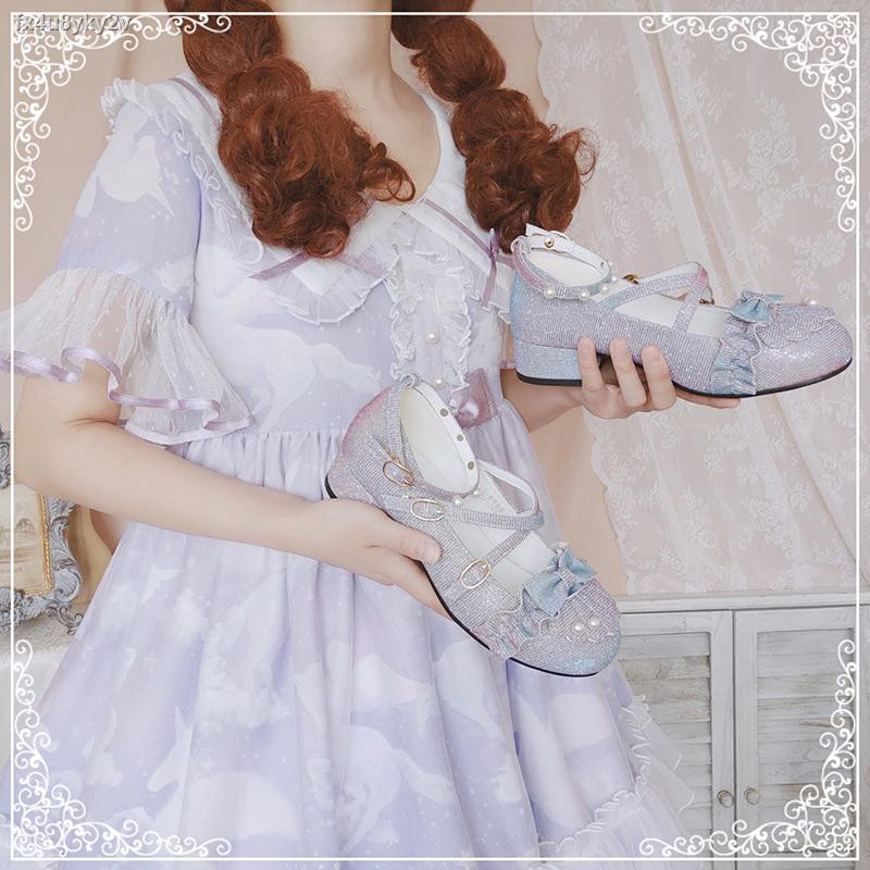 Lolita shoesรองเท้าโลลิต้า ㍿ รองเท้าโลลิต้าดั้งเดิมของ Merlulu ฟองผลไม้ ...
