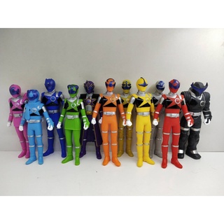 โมเดลขบวนการห้าสี Model Figure Super sentai ซุปเปอร์เซนไต  ของญี่ปุ่นเเท้ 7 นิ้ว