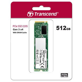 512GB, M.2 2280,PCIe Gen3 x4, 3D TLC, Dram รุ่น TS512GMTE220S