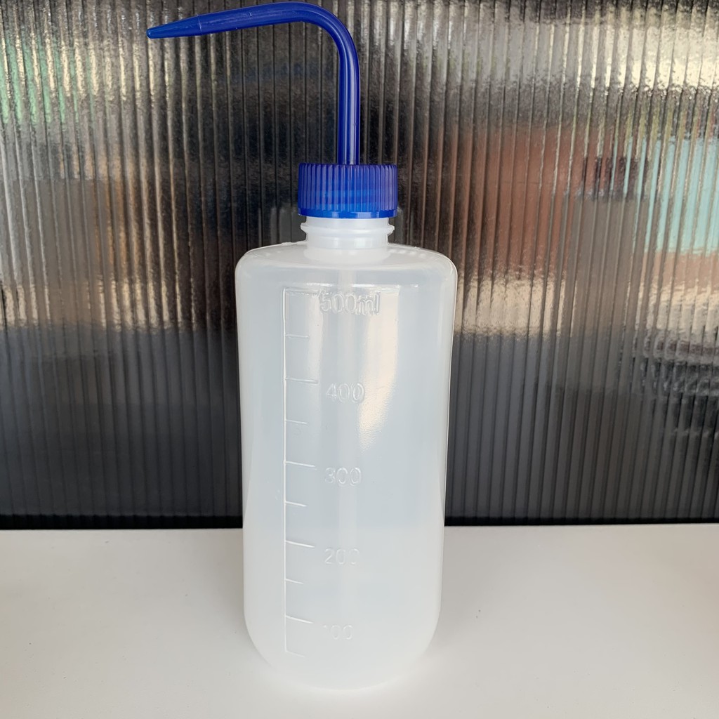 ขวดบีบ ใส่น้ำเกลือ น้ำยาฆ่าเชื้อ กรีนโซป หรือน้ำยาต่างๆขนาด 500 ML  Tattoo Soap Bottle 500 ml. Green Soap Bottle