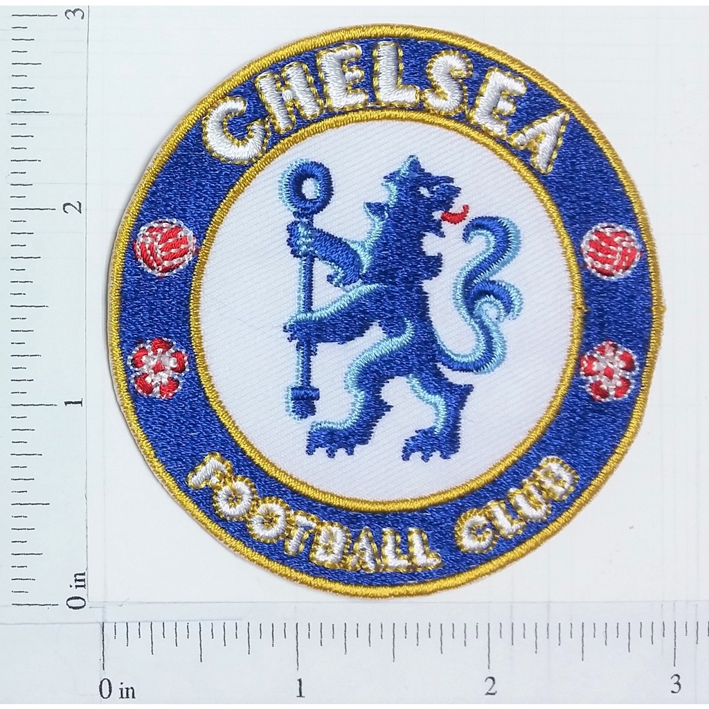 FC CHELSEA Football Club logo โลโก้ทีมฟุตบอล เชลซี ตัวรีดติดเสื้อ เย็บติดเสื้อ ตกแต่งเครื่องแต่งกาย